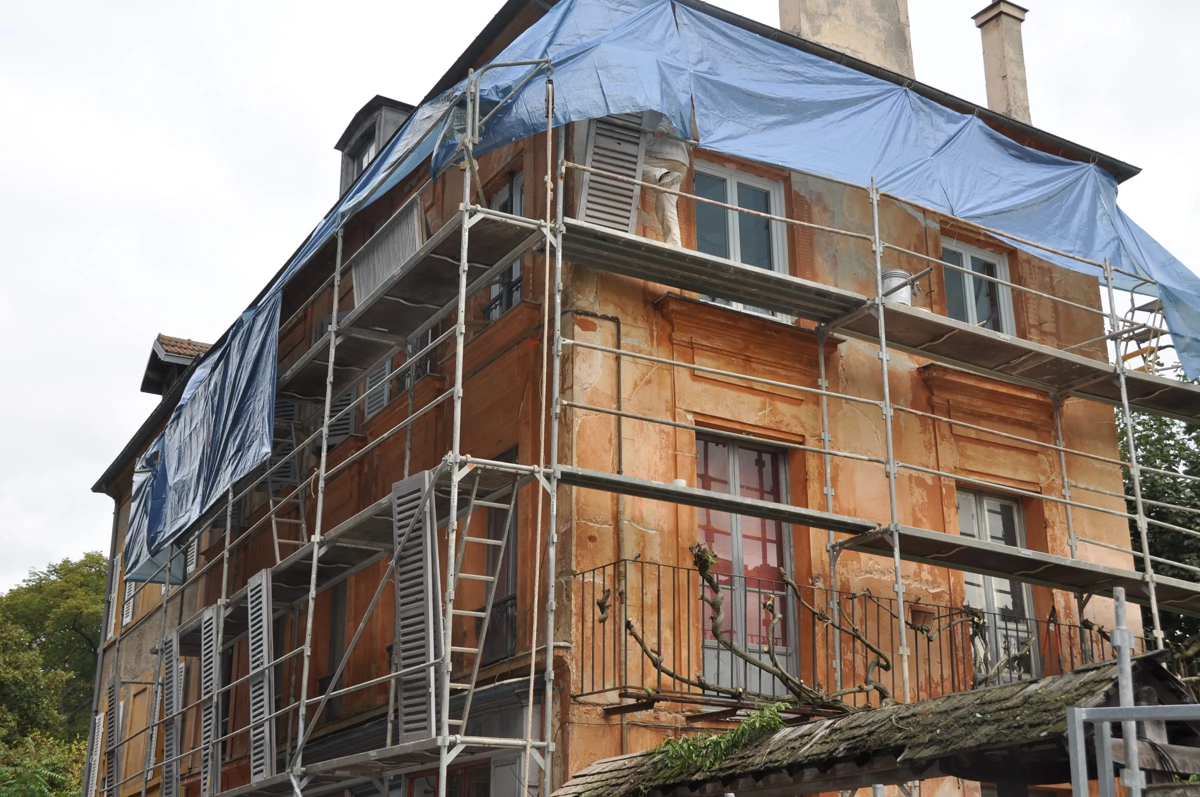 Ravalement — chantier SARL Millaud