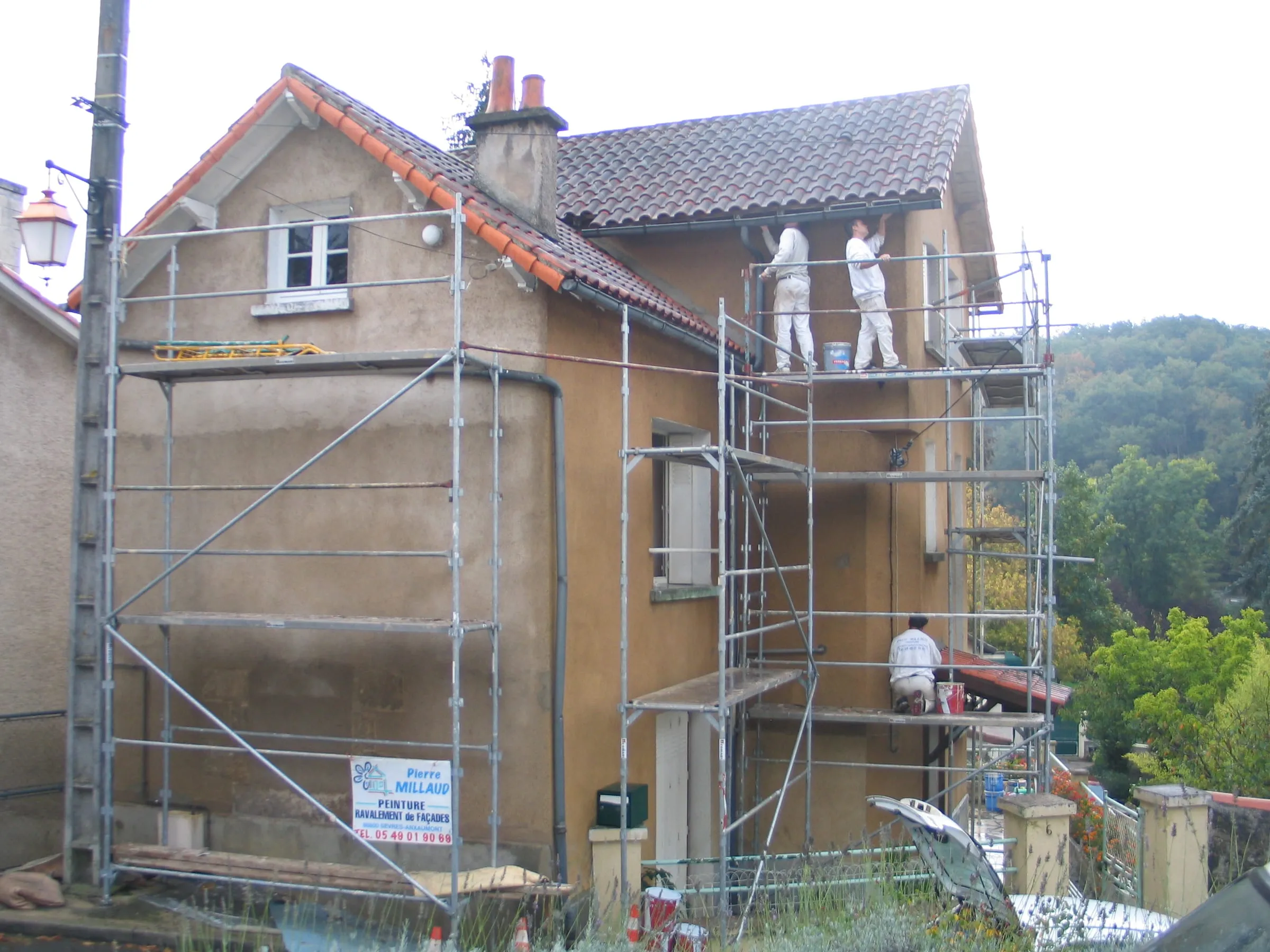 Ravalement à Poitiers — chantier SARL Millaud