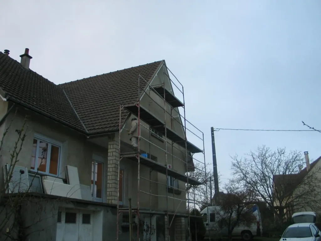 Ravalement à Buxerolles — chantier SARL Millaud