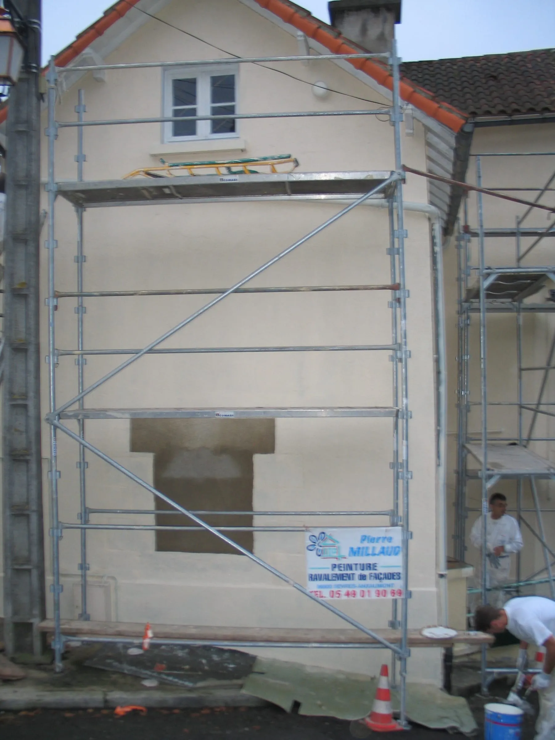 Ravalement — chantier SARL Millaud