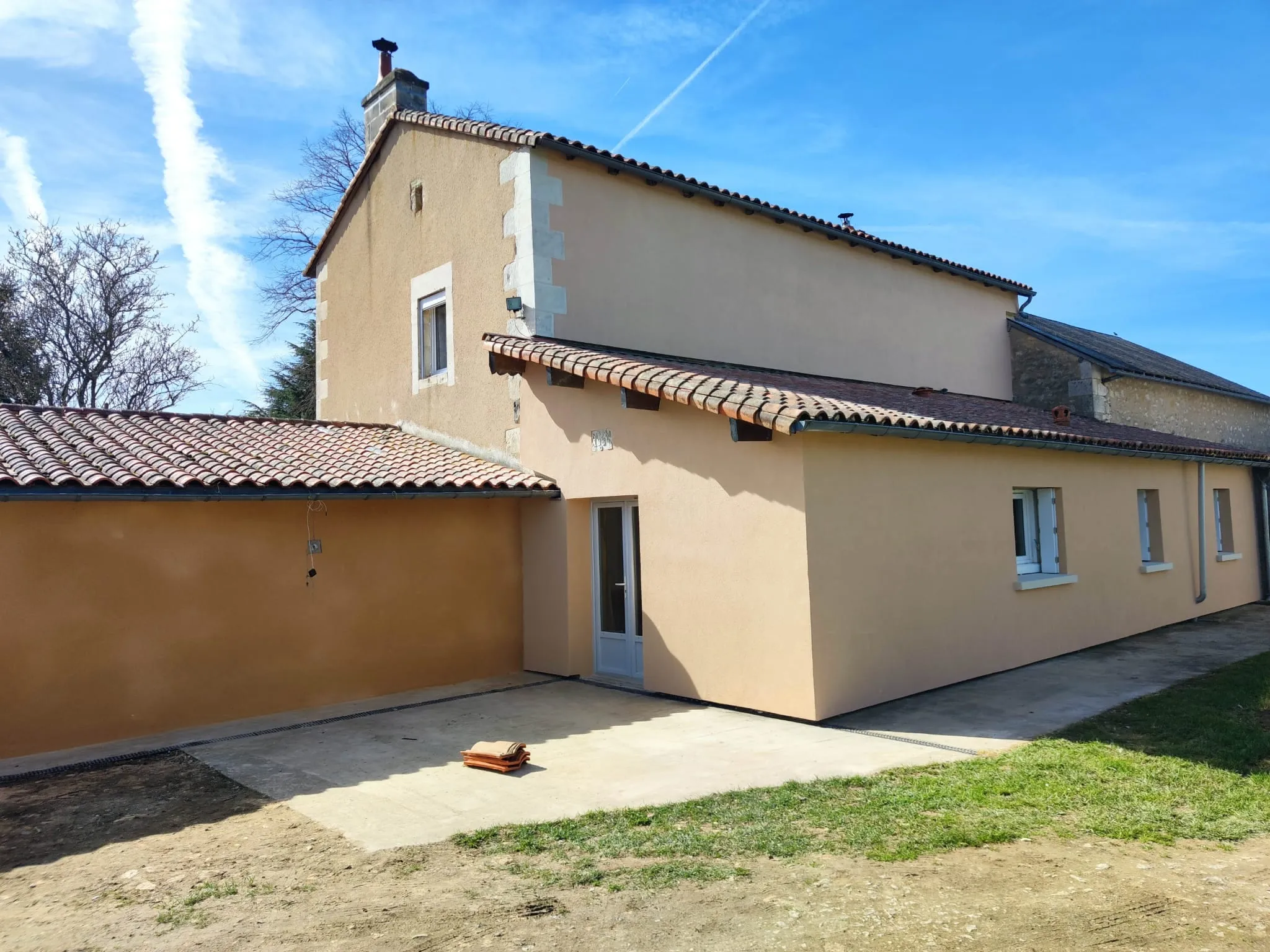 ITE — chantier SARL Millaud