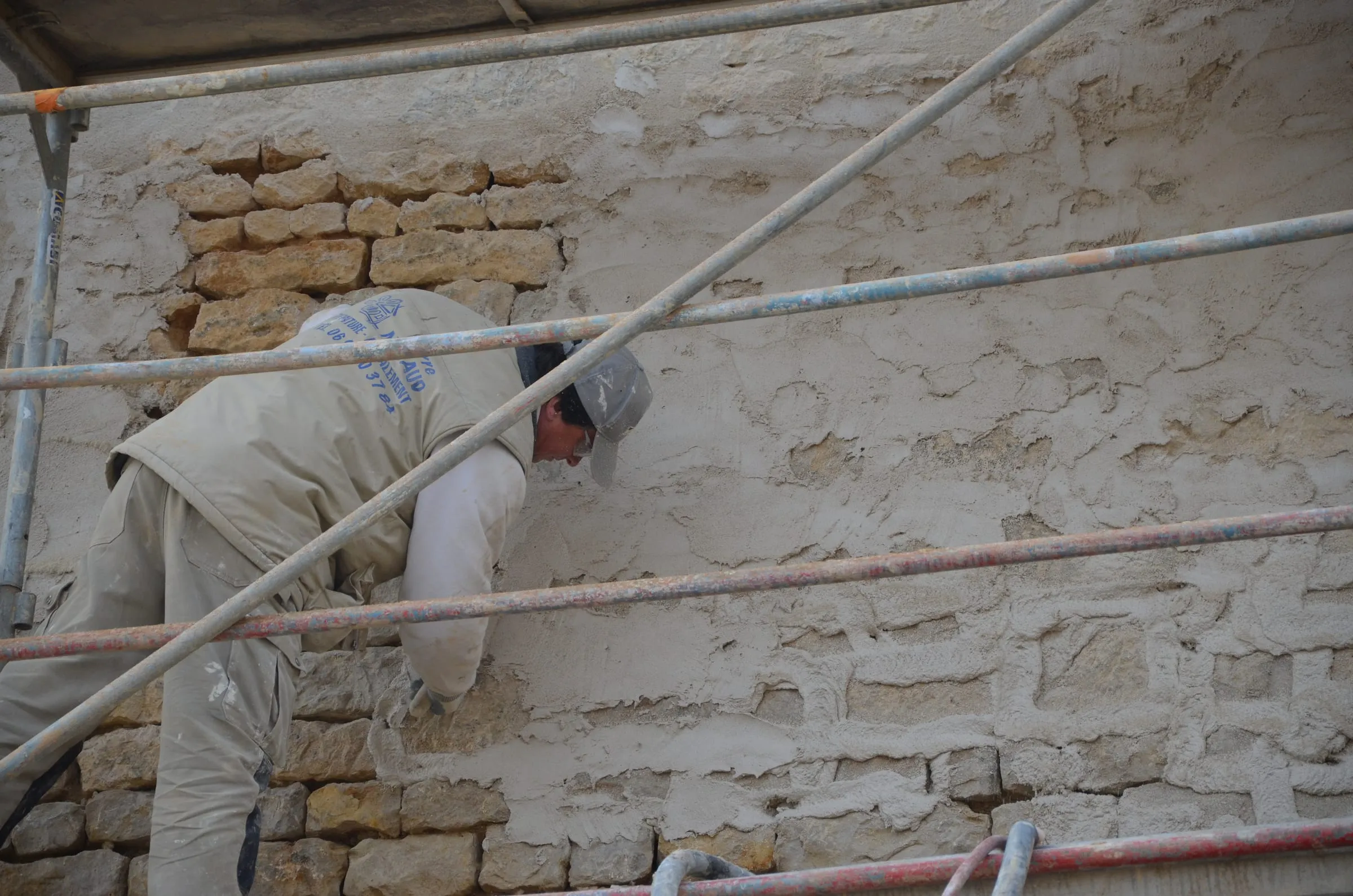 Pierres apparentes — chantier SARL Millaud