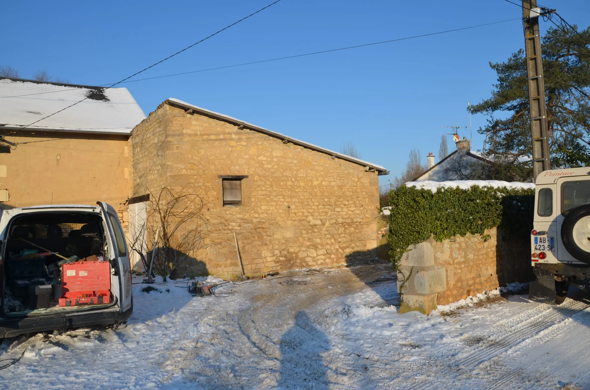 Pierres apparentes — chantier SARL Millaud